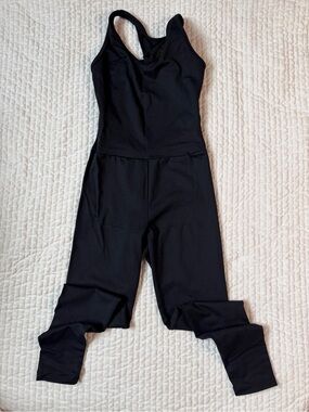 Five Dancewear Jumpsuit Unitard Child Large Black